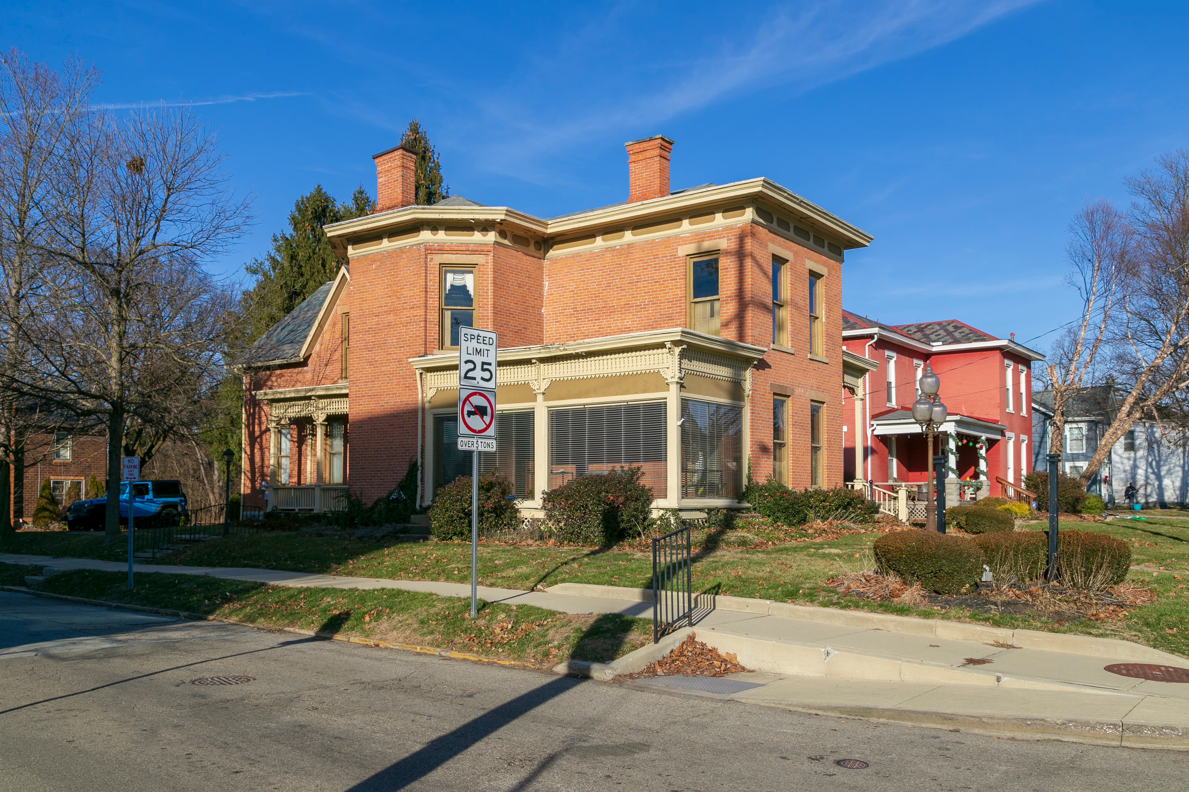 A real Central Ohio home and street scene